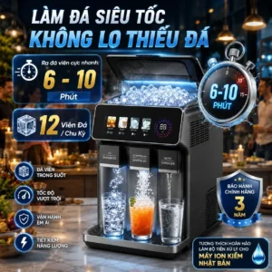 Máy Làm Đá Lưỡi Liềm Đa Năng Wingoods WG-ICE18