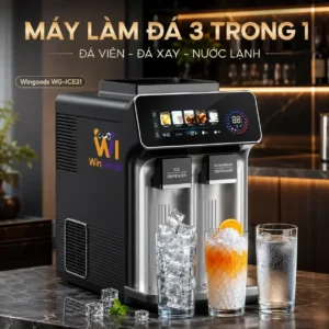Máy Làm Đá Đa Năng 3 Trong 1 Wingoods WG-ICE21